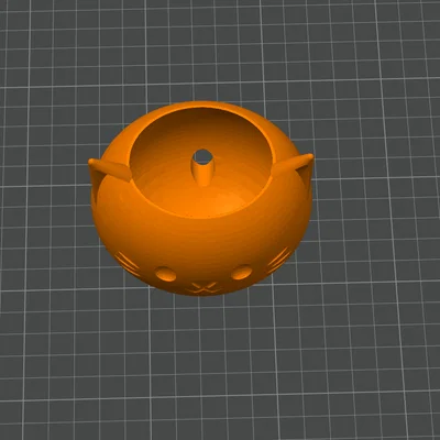Chậu cây hình mèo Kawaii 3D dễ thương có lỗ thoát nước