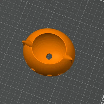 Chậu cây hình mèo Kawaii 3D dễ thương có lỗ thoát nước