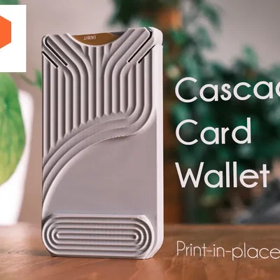 Ví Đựng Thẻ Cascade Card Wallet V3 - In 3D Thông Minh Tiện Lợi