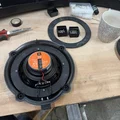 Vòng đệm loa Porsche Cayman 987.1: Chuyển đổi từ sub 8 inch sang loa 2-way 6.5 inch - Thumbnail 1