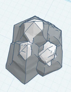 Mô hình trang trí núi đá 3D - Thiết kế phong cách Low-poly tinh tế - Image 3