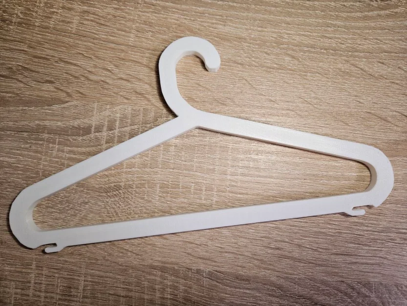 Mẫu móc treo quần áo in 3D thiết kế tối giản, không cần support - Image 1