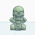 Mô hình bộ xương (Skeleton) trang trí bàn làm việc cực chất - Thumbnail 1