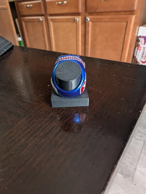 Đế Trưng Bày Nhẫn Thể Thao (Baseball Ring Display) In 3D Độc Đáo - Image 3