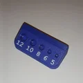 Khay đo ren 5 kích thước M5-M12 (Thread Gauge Rack) in 3D - Thumbnail 1
