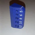 Khay đo ren 5 kích thước M5-M12 (Thread Gauge Rack) in 3D - Thumbnail 3