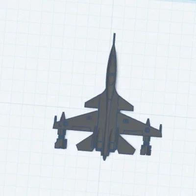 Mô hình máy bay chiến đấu (The Fighter Jet) in 3D cực chất