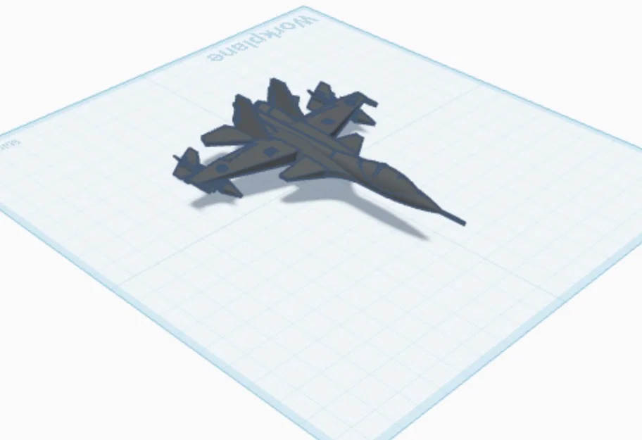 Mô hình máy bay chiến đấu (The Fighter Jet) in 3D cực chất - Image 2
