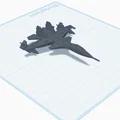 Mô hình máy bay chiến đấu (The Fighter Jet) in 3D cực chất - Thumbnail 2