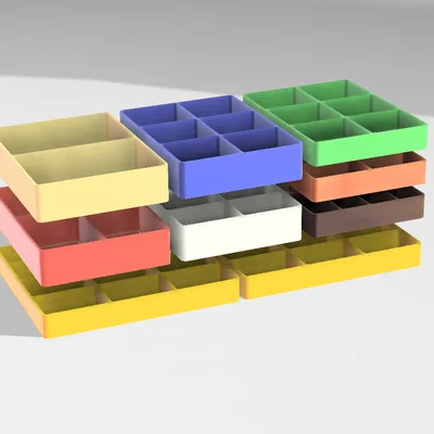 Khay chia ngăn IKEA Moppe - Giải pháp lưu trữ thông minh