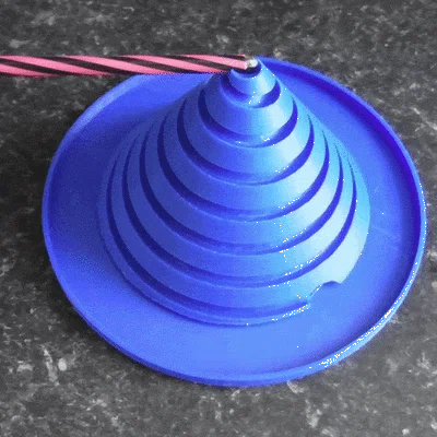 Đồ chơi đường chạy bi hình nón Marbleator