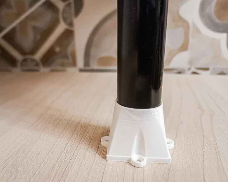 Giá đỡ ống nội thất 26mm (Furniture Tube Support Bracket) - Image 1