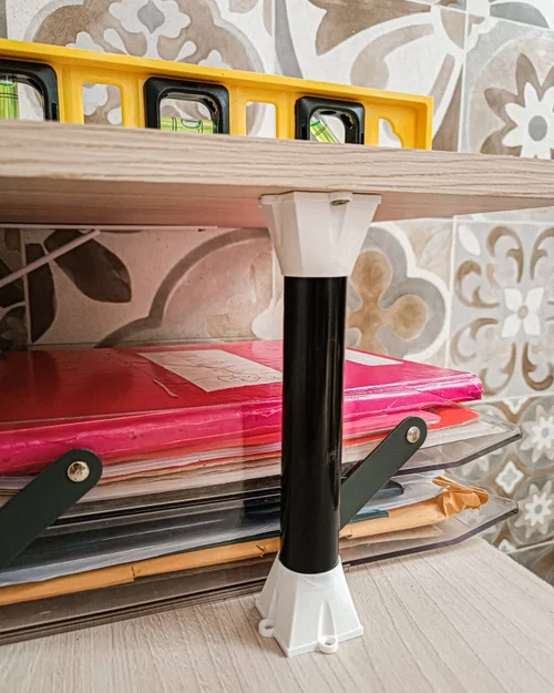 Giá đỡ ống nội thất 26mm (Furniture Tube Support Bracket) - Image 7