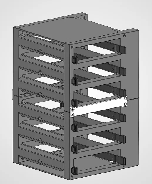 Lồng gắn 3 ổ cứng cho quạt 120mm (phiên bản Infinirail và Universal) - Image 8