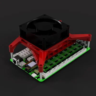 Bộ Fan Duct 80mm cho bo mạch máy in 3D BTT Octopus