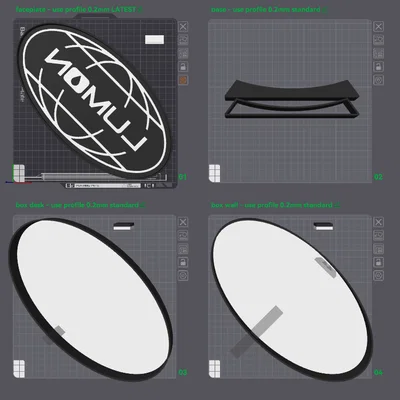 Đèn Led Lightbox Lumon Industries (Phim Severance)