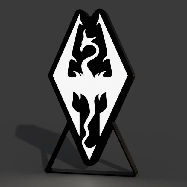 Đèn LED Hộp Lightbox Skyrim - Image 1