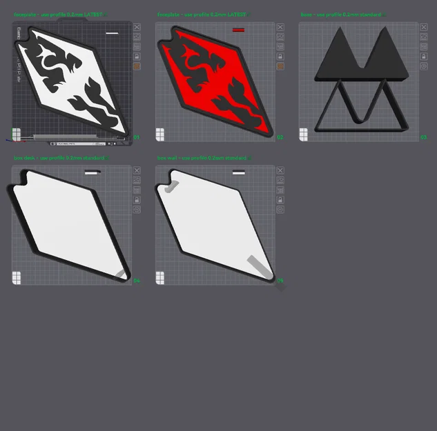 Đèn LED Hộp Lightbox Skyrim - Image 2