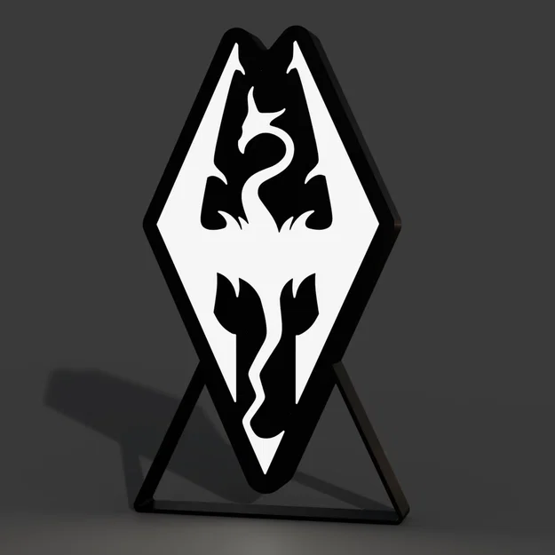 Đèn LED Hộp Lightbox Skyrim - Image 4
