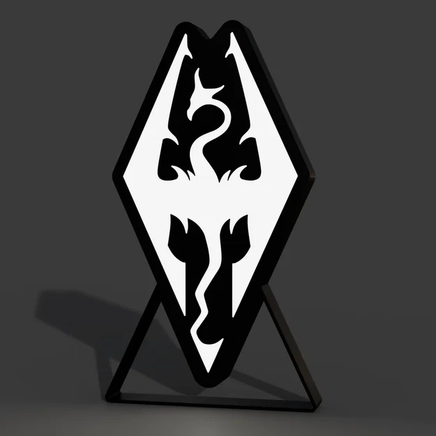 Đèn LED Hộp Lightbox Skyrim - Image 5