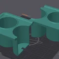 Mô-đun giá đỡ 3 lon nước cho Couch Console - Thumbnail 1