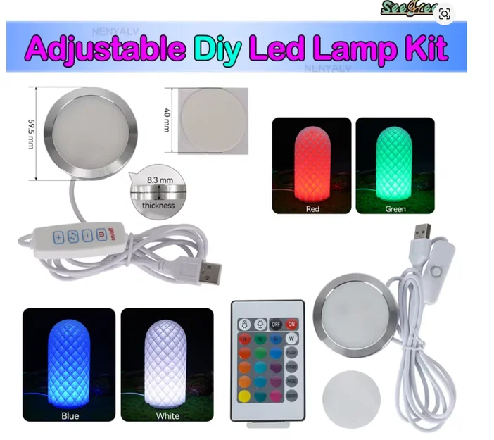 Bộ kit đèn LED DIY có thể điều chỉnh (Adjustable DIY LED Lamp Kit) - Image 4