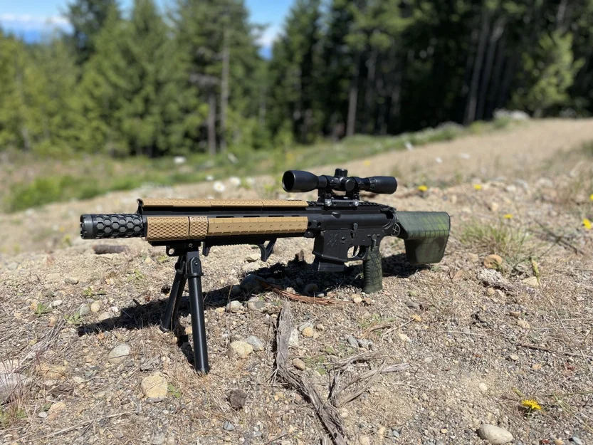Chân bipod Picatinny rút gọn cho airsoft/airgun (ít linh kiện) - Image 2