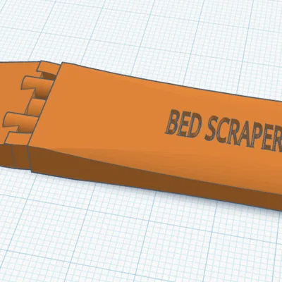 Dụng cụ cạo bàn in 3D H-Series Standard Bed Scraper tiện dụng