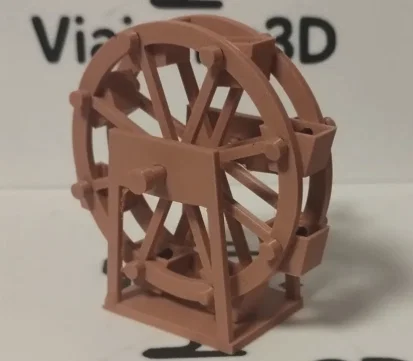 Mô hình guồng nước quay tay (Waterwheel) - Dự án in 3D cực thú vị - Image 1