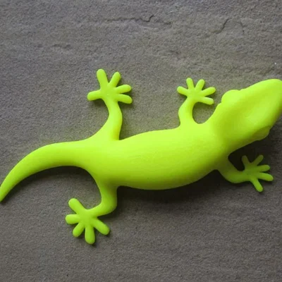 Mô hình chú tắc kè (Gecko) in 3D đơn giản, không cần support