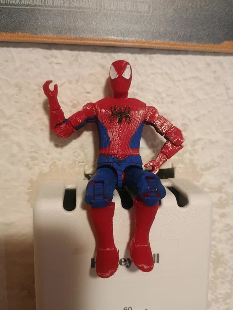 Mô hình Spider-Man hành động - In tại chỗ (Print In Place) - Có khớp cử động - Image 2