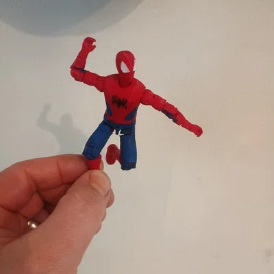 Mô hình Spider-Man hành động - In tại chỗ (Print In Place) - Có khớp cử động