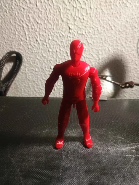 Mô hình Spider-Man hành động - In tại chỗ (Print In Place) - Có khớp cử động - Image 4