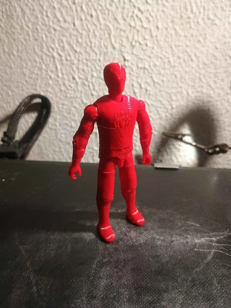 Mô hình Spider-Man hành động - In tại chỗ (Print In Place) - Có khớp cử động - Image 5