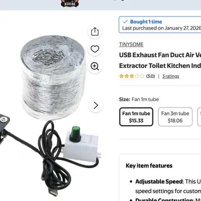 Bộ chuyển đổi và ống thoát khí 3 inch cho Elegoo Centauri Carbon 2