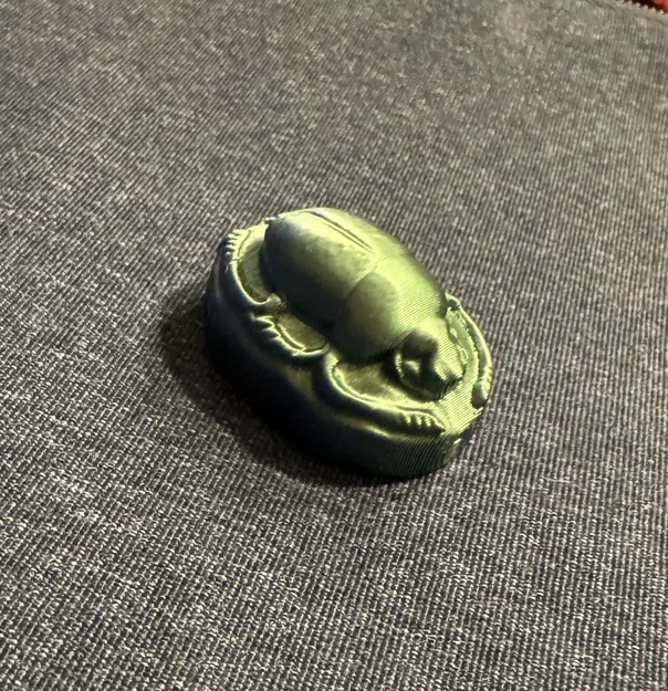 Mô hình 3D bọ hung Scarab Ai Cập cổ đại độc đáo - Image 1