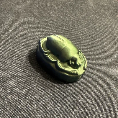 Mô hình 3D bọ hung Scarab Ai Cập cổ đại độc đáo