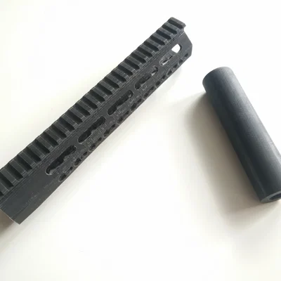M4 Airsoft RAS Keymod Rail - Phụ kiện ốp tay cho M4