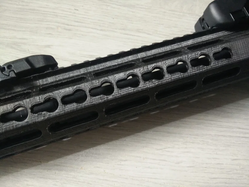 M4 Airsoft RAS Keymod Rail - Phụ kiện ốp tay cho M4 - Image 5