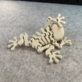 Mô hình ếch xương khớp nối (Articulated Skeleton Frog) - Thumbnail 11