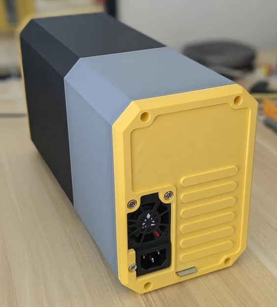 Case phong cách công nghiệp cho AMD BC-250 (Hỗ trợ FlexATX, giữ tản nhiệt gốc) - Image 4