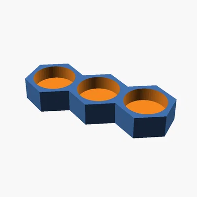 Đế cắm nến Tealight — Mẫu trang trí bàn ăn đa năng (Tùy chỉnh được)