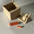 Bánh xe có đối trọng không dùng chốt cho "Re-engeneered catbox" - Thumbnail 2