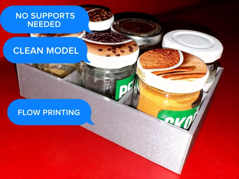 Khay Đựng Gia Vị 3D Đa Năng Cho Ngăn Kéo Bếp - Image 3