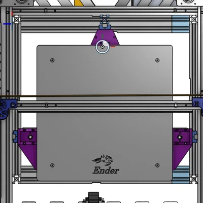 Bộ giá đỡ bàn in Duender Triple Z cho máy in 3D Ender 3 Max