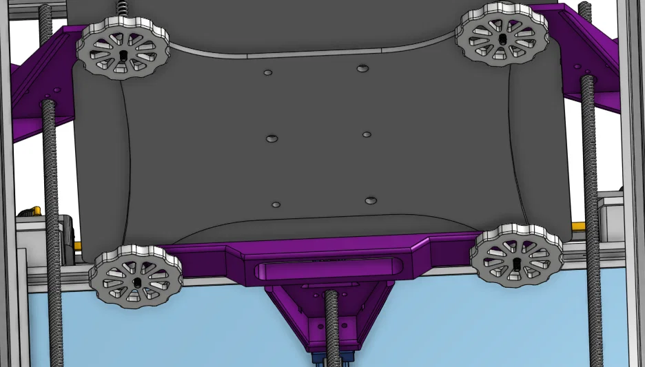 Bộ giá đỡ bàn in Duender Triple Z cho máy in 3D Ender 3 Max - Image 3
