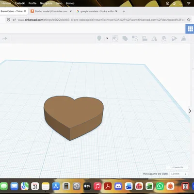 Mô hình trái tim 3D đơn giản – Tải file STL miễn phí