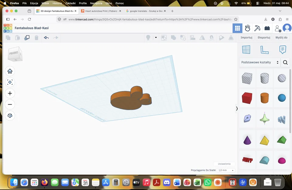 Mô hình quả bí ngô (Pumpkin) dễ thương - File in 3D đơn giản, đẹp mắt - Image 1