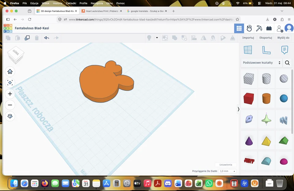 Mô hình quả bí ngô (Pumpkin) dễ thương - File in 3D đơn giản, đẹp mắt - Image 2