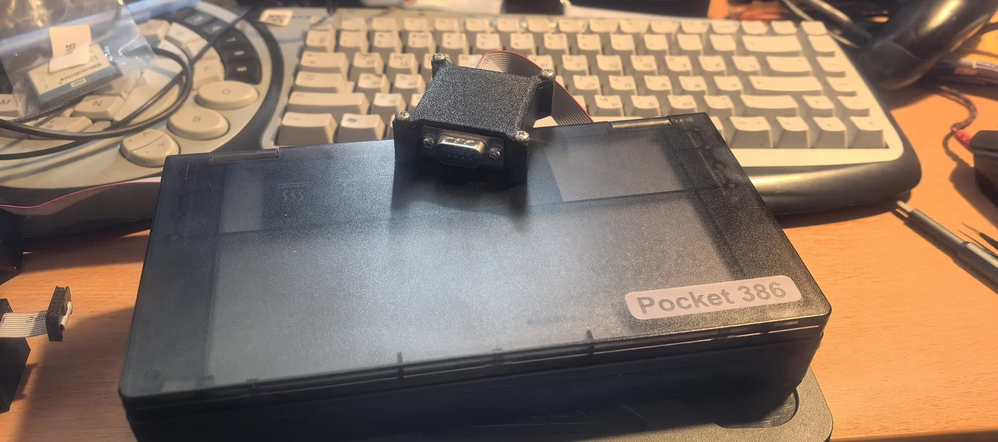 Vỏ cổng Serial cho Pocket 386 - Image 5